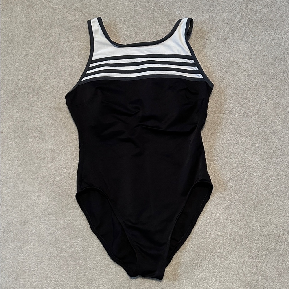 Miraclesuit Classic Black & White One-Piece Swimsuit